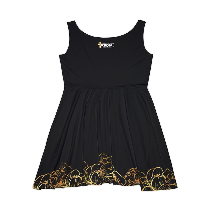 Christ The King Skater Dress Black-KVOM