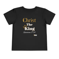 Christ The King Toddler Short Sleeve Tee-Children's Clothing-KVOM