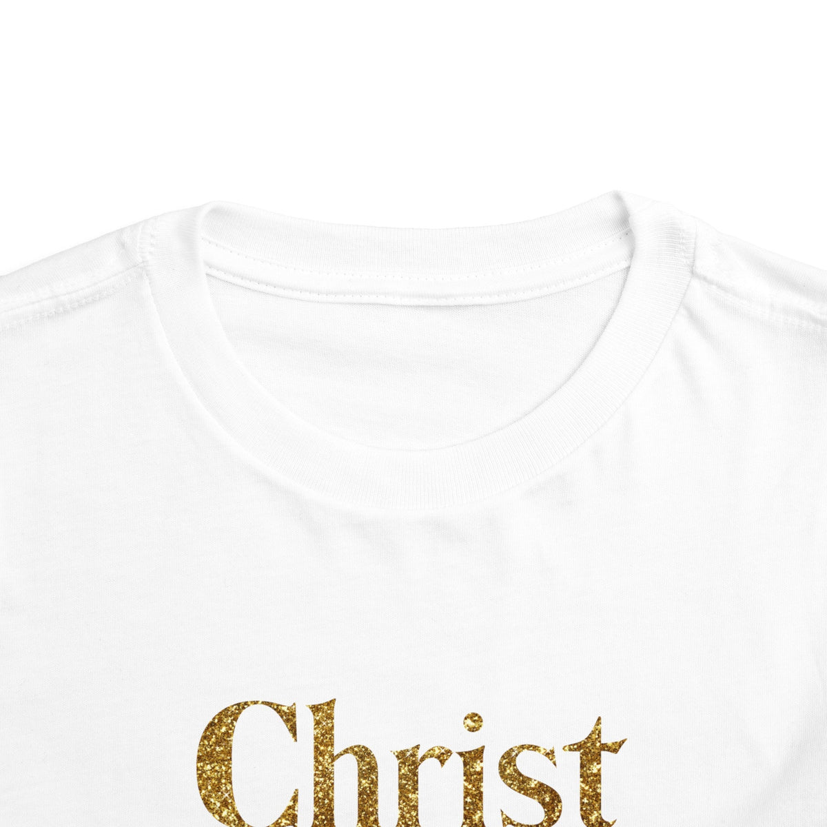 Christ The King Toddler Short Sleeve Tee-Children's Clothing-KVOM