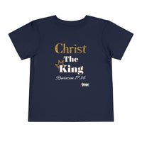 Christ The King Toddler Short Sleeve Tee-Children's Clothing-KVOM