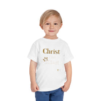 Christ The King Toddler Short Sleeve Tee-Children's Clothing-KVOM