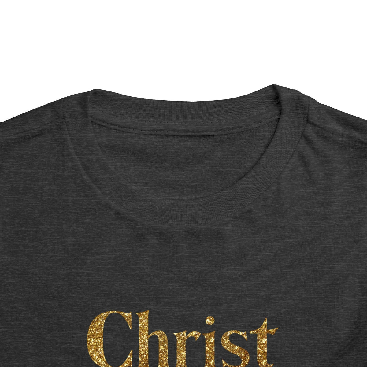 Christ The King Toddler Short Sleeve Tee-Children's Clothing-KVOM