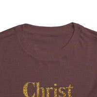 Christ The King Toddler Short Sleeve Tee-Children's Clothing-KVOM