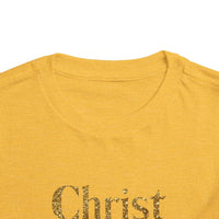 Christ The King Toddler Short Sleeve Tee-Children's Clothing-KVOM