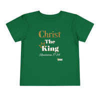 Christ The King Toddler Short Sleeve Tee-Children's Clothing-KVOM