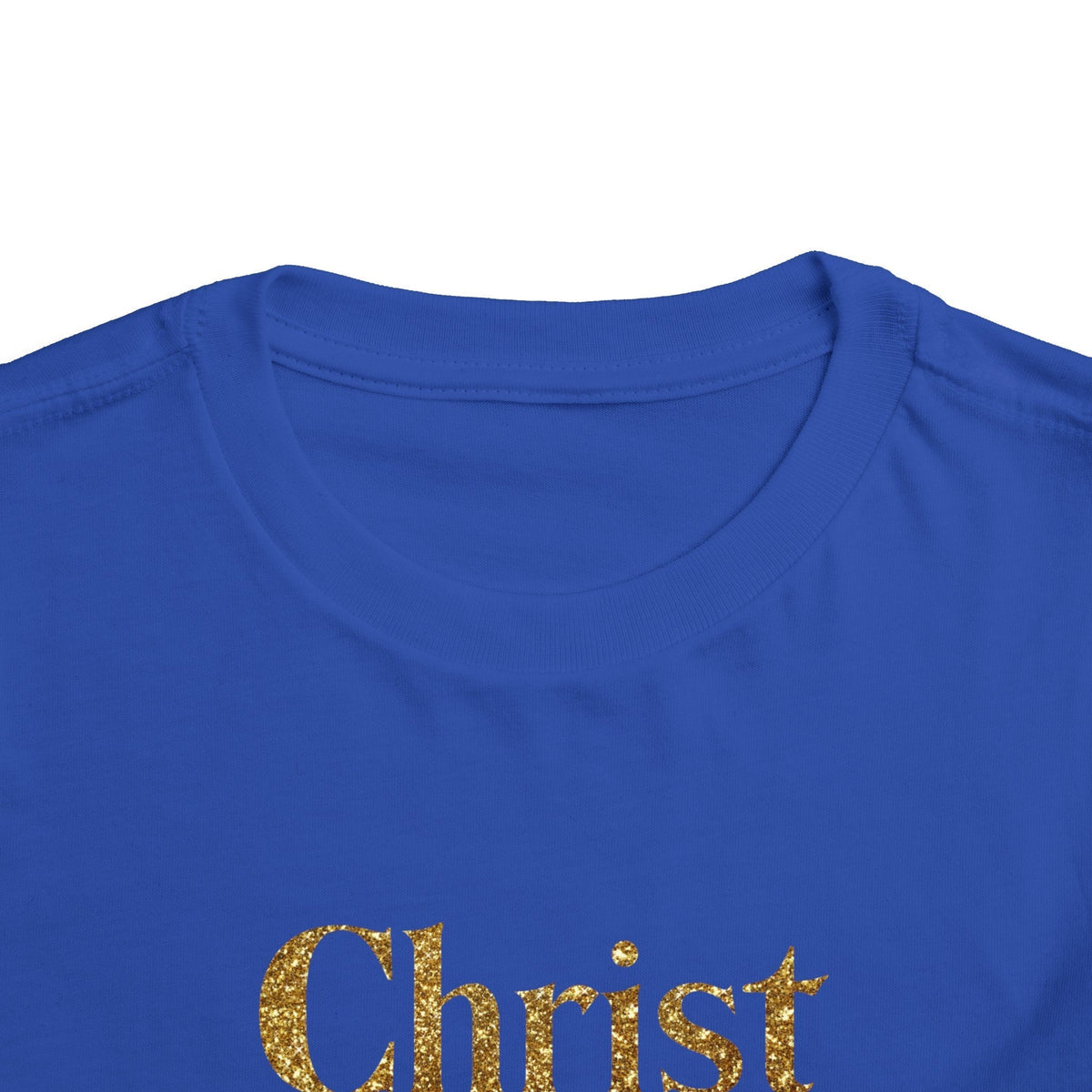 Christ The King Toddler Short Sleeve Tee-Children's Clothing-KVOM