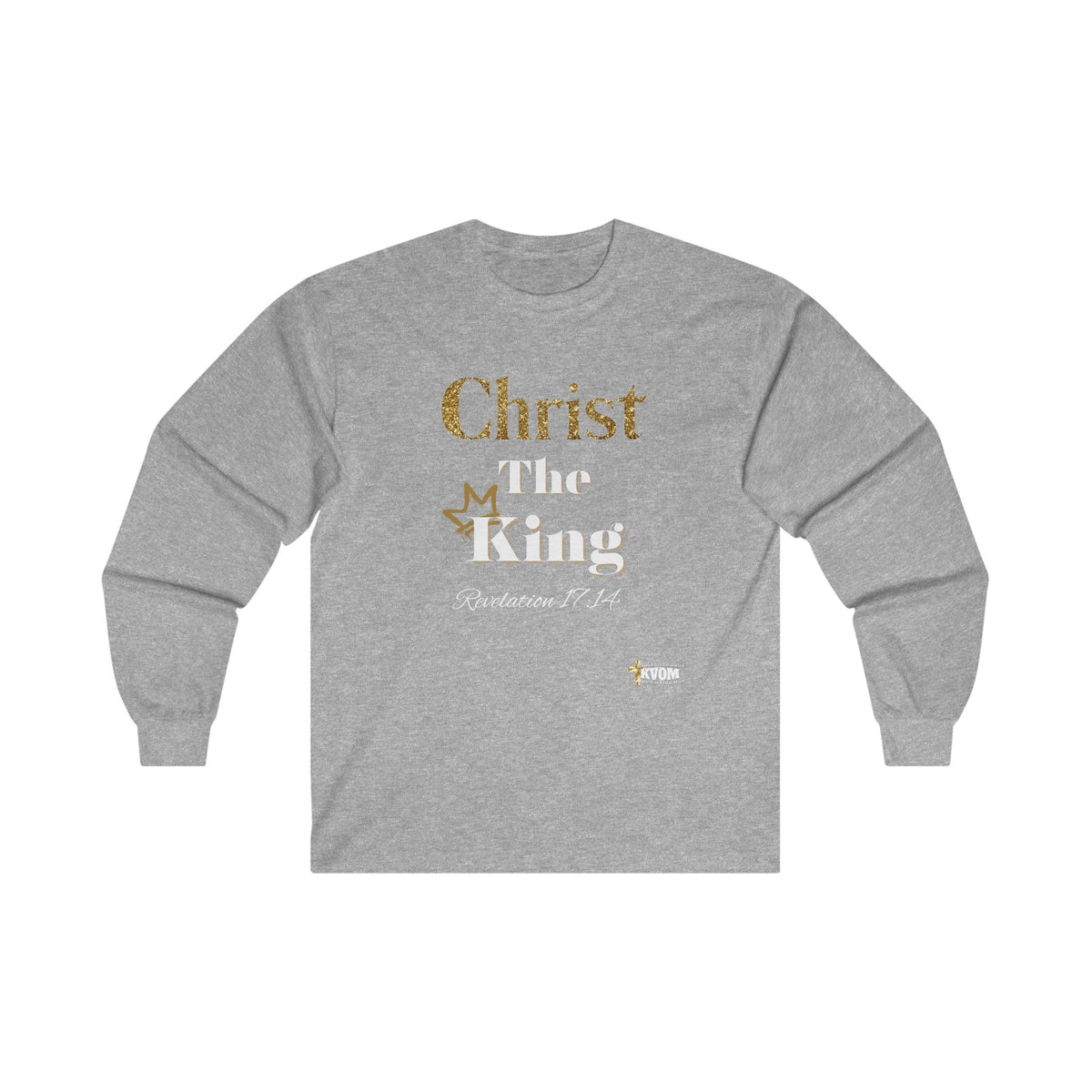 Christ The King Unisex Long Sleeve Shirt-KVOM