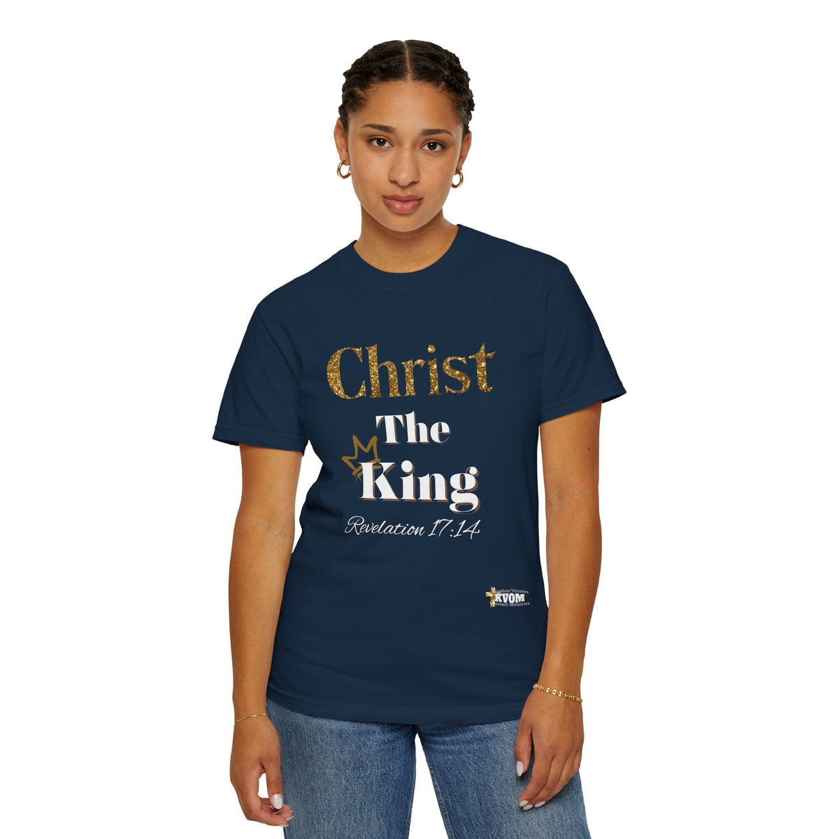 Christ The King Unisex Relaxed T-shirt-KVOM