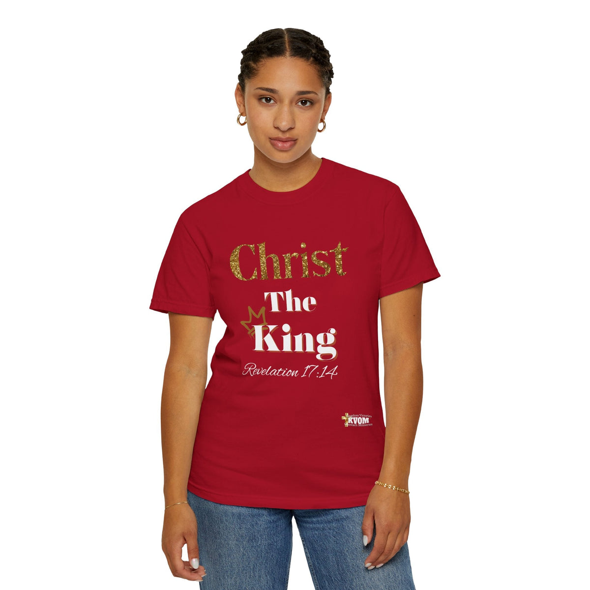 Christ The King Unisex Relaxed T-shirt-KVOM