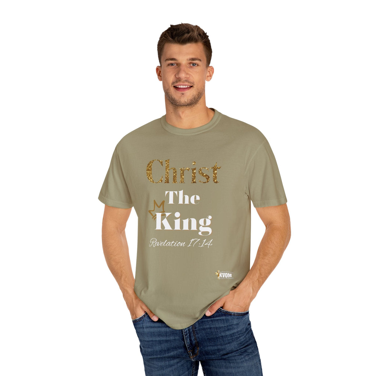 Christ The King Unisex Relaxed T-shirt-KVOM