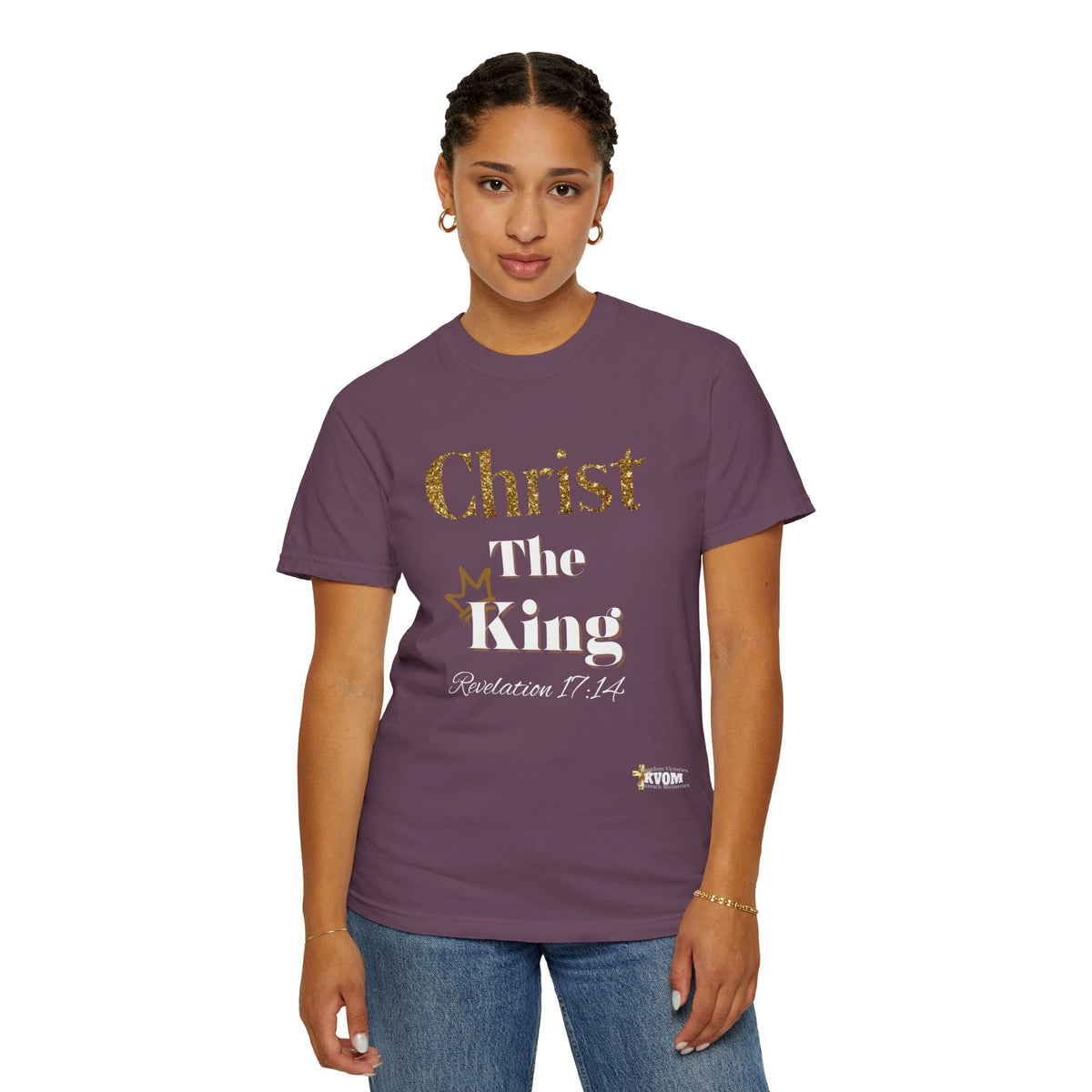 Christ The King Unisex Relaxed T-shirt-KVOM