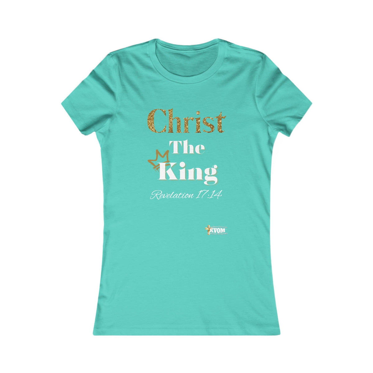 Christ The King Women's Favorite T-Shirt-KVOM