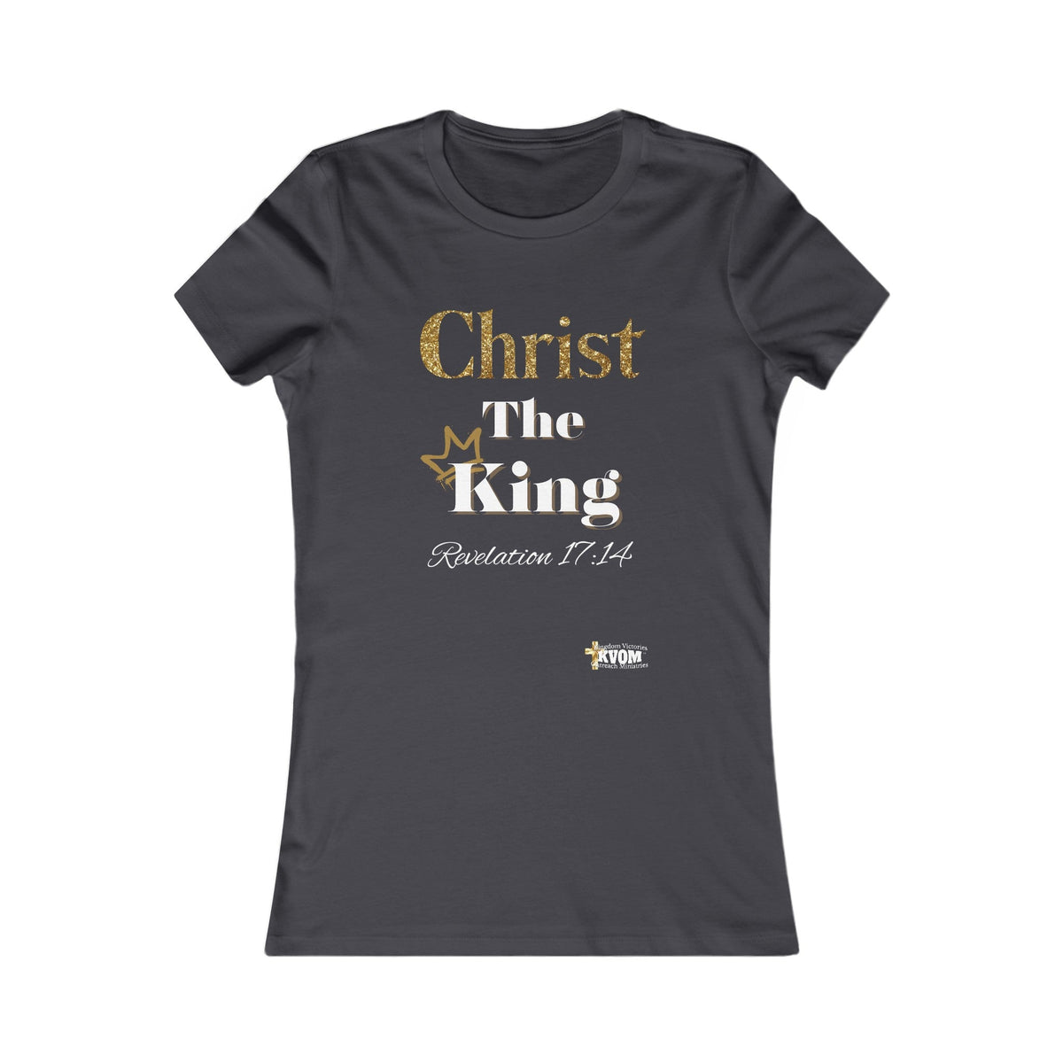 Christ The King Women's Favorite T-Shirt-KVOM