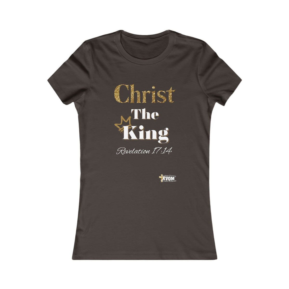 Christ The King Women's Favorite T-Shirt-KVOM