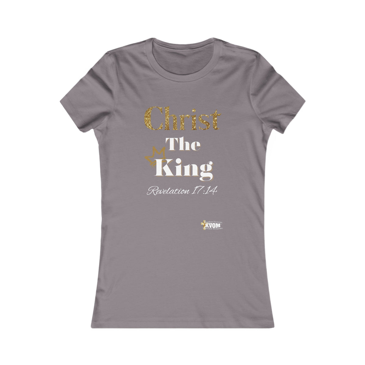 Christ The King Women's Favorite T-Shirt-KVOM