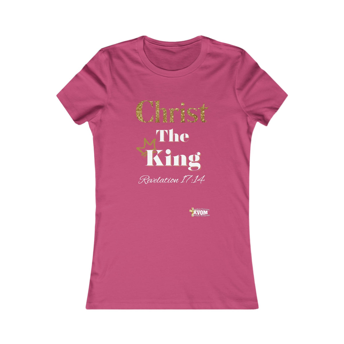 Christ The King Women's Favorite T-Shirt-KVOM