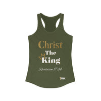 Christ The King Women's Racerback Tank-KVOM