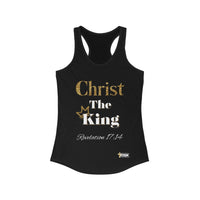 Christ The King Women's Racerback Tank-KVOM