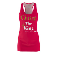 Christ the King Racerback Dress Hot Pink-KVOM