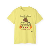 Don't Ever Look Down Unisex Relaxed T-Shirt BLK Fist-KVOM