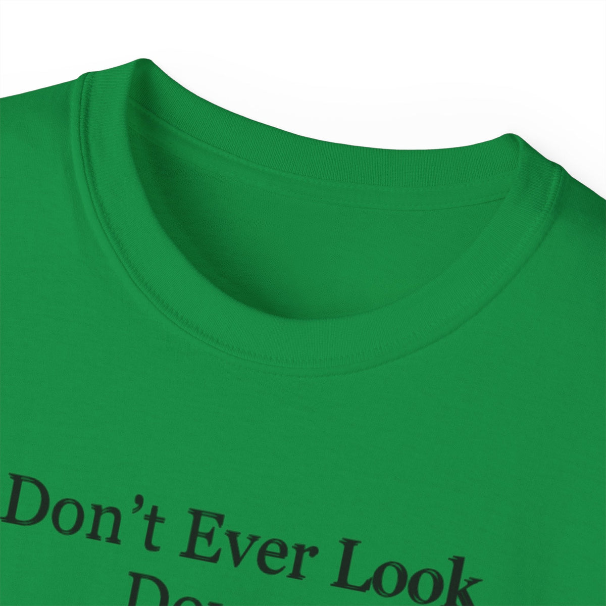 Don't Ever Look Down Unisex Relaxed T-Shirt BLK Fist-KVOM