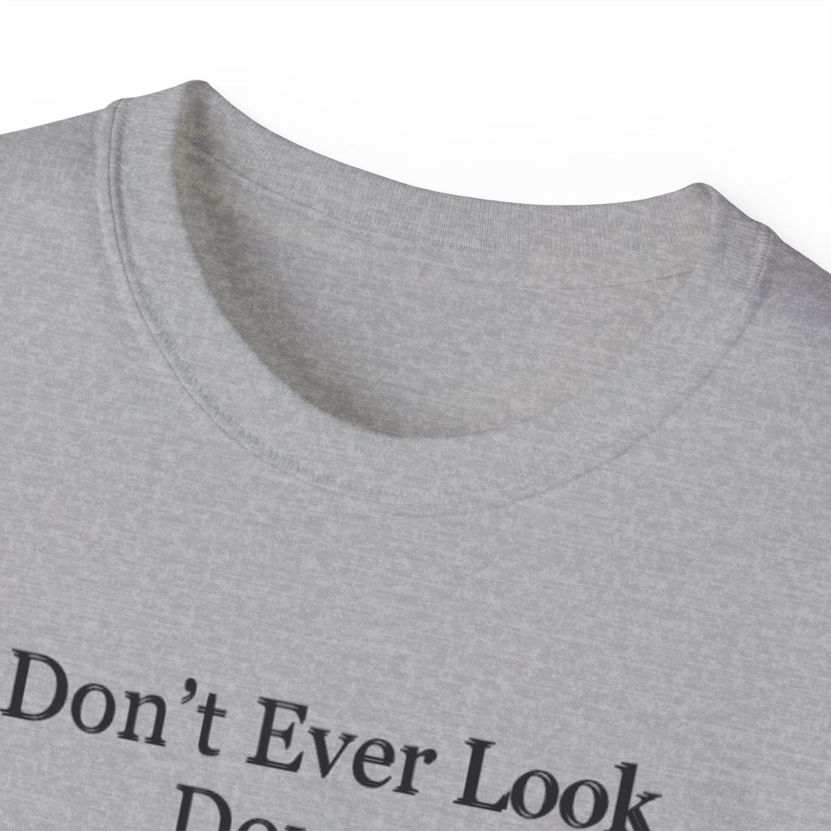 Don't Ever Look Down Unisex Relaxed T-Shirt BLK Fist-KVOM