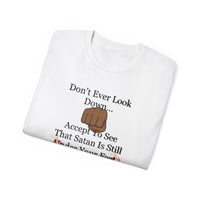 Don't Ever Look Down Unisex Relaxed T-Shirt BLK Fist-KVOM