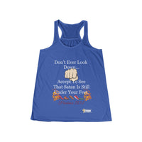 Don't Ever Look Down Women's Flowy Racerback Tank-KVOM