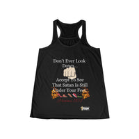 Don't Ever Look Down Women's Flowy Racerback Tank-KVOM