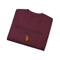 Don't Mess With Me, Jesus on Speed-Dial Unisex Relaxed Fit T-Shirt-KVOM