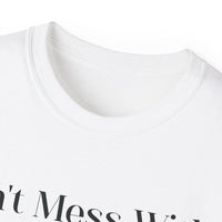 Don't Mess With Me, Jesus on Speed-Dial Unisex Relaxed Fit T-Shirt-KVOM