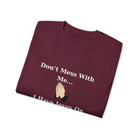 Don't Mess With Me..Jesus Speed Dial Unisex Relaxed Fit T-Shirt-KVOM