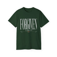 FORGIVEN "Stretched" Unisex T-Shirt, White Print-KVOM