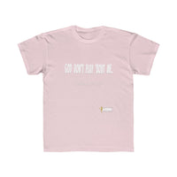 God Don't Play 'Bout Me Kids Regular Fit Tee-Children's Clothing-KVOM