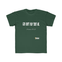 God Don't Play 'Bout Me Kids Regular Fit Tee-Children's Clothing-KVOM