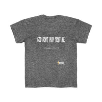 God Don't Play 'Bout Me Kids Regular Fit Tee-Children's Clothing-KVOM