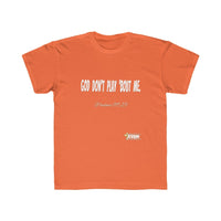 God Don't Play 'Bout Me Kids Regular Fit Tee-Children's Clothing-KVOM