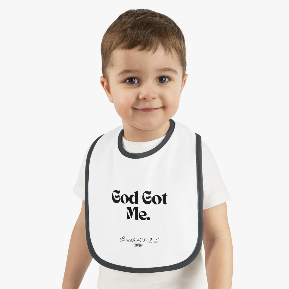 God Got Me Baby Bib