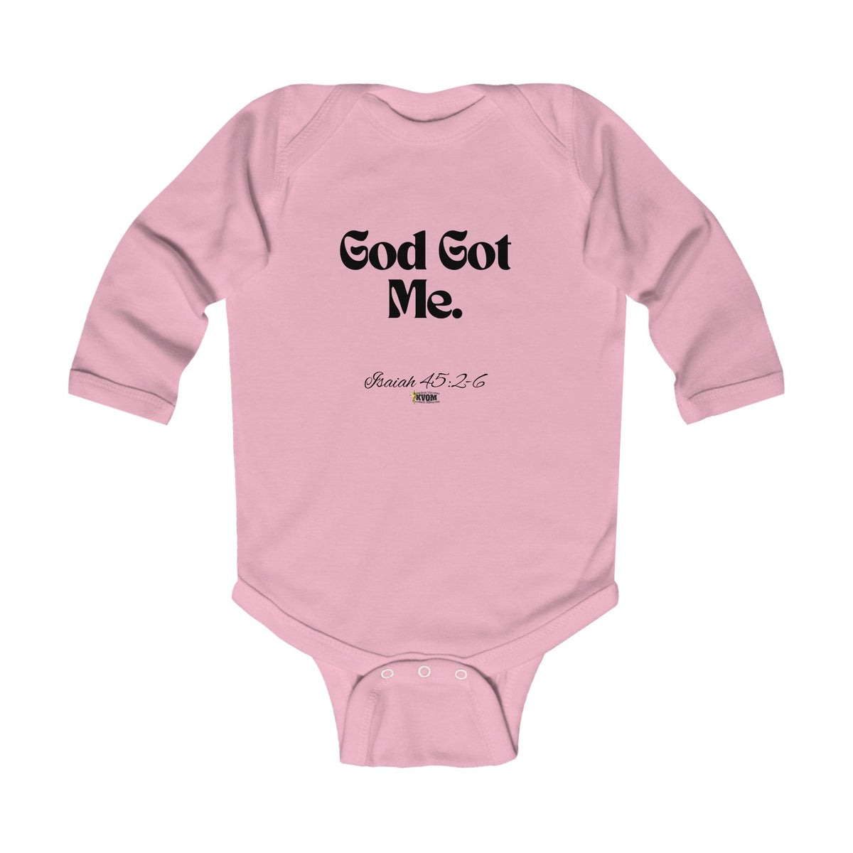 God Got Me Baby Long Sleeve Bodysuit