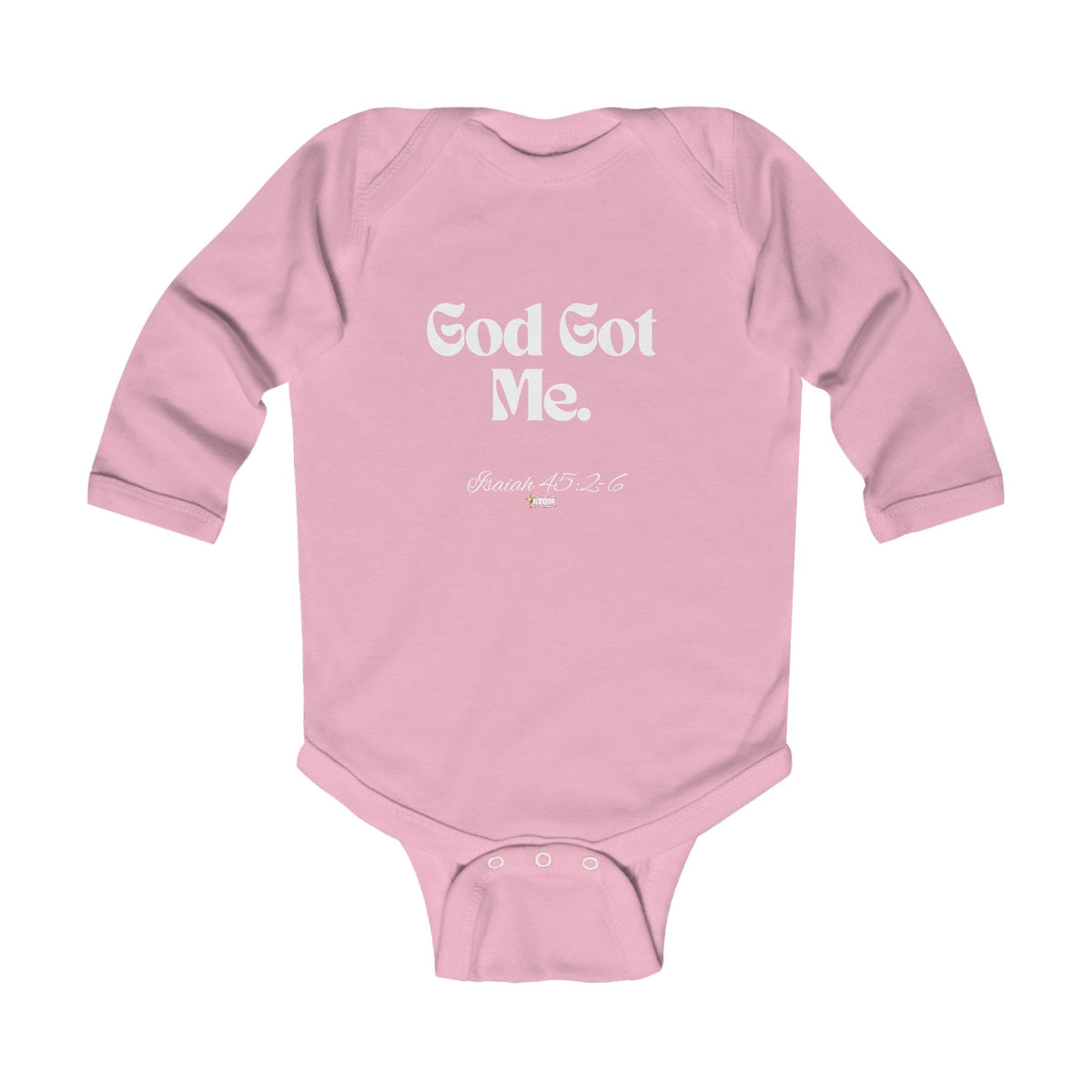 God Got Me Baby Long Sleeve Bodysuit