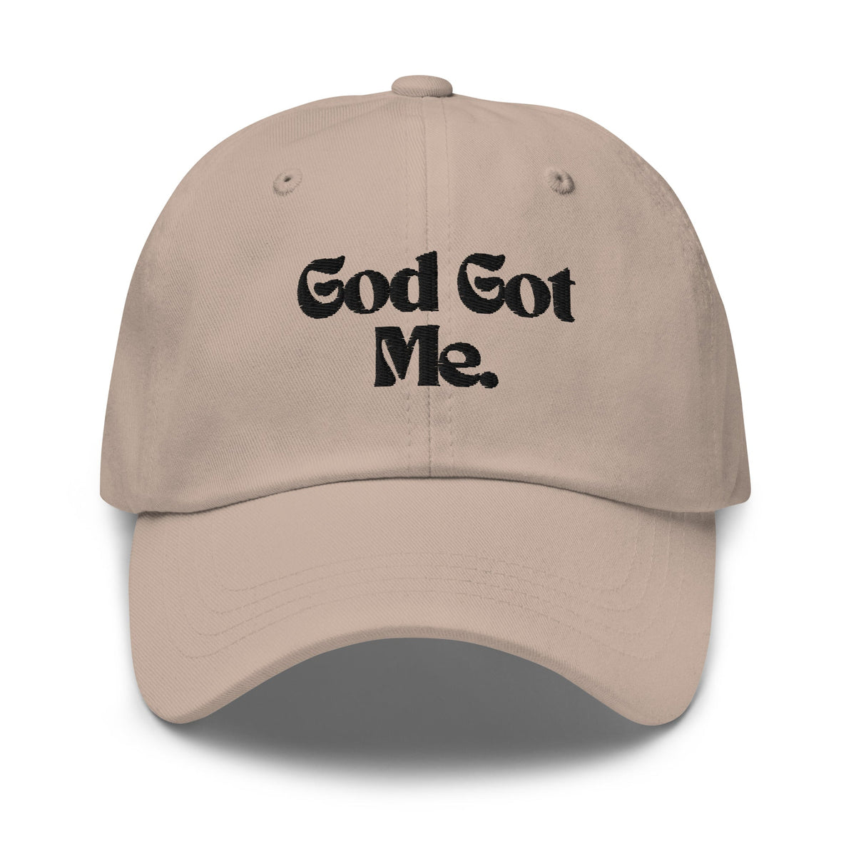 God Got Me Embroidered Hat, Black Emblem-KVOM; Christian Clothing; Women’s Clothing; Men's Clothes, Men's Hats, Women’s T-Shirts; Hoodies Sale; Ladies Tops; Ladies Dresses; Floral Tops; Floral Dresses; Flower Clothes; Activewear; Glorious; Psalms; Blessings On Blessings; Teens Clothing; Christian Book Store; Girl’s Clothing Sale; Mother’s Day Sale; Gifts For Sister; Christian Gifts; Gifts for Daughter; Spring Sale; Clearance Sale; Jesus; Christ Is King; Holy Ghost; God Got Me; Spiritual Warrior; Prophetic; 