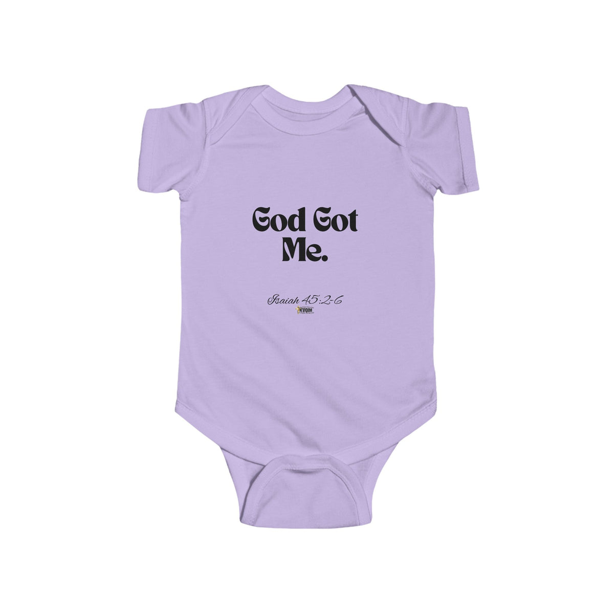 God Got Me Infant Jersey Bodysuit