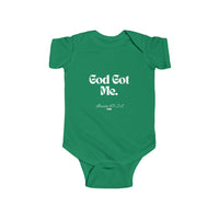 God Got Me Infant Jersey Bodysuit