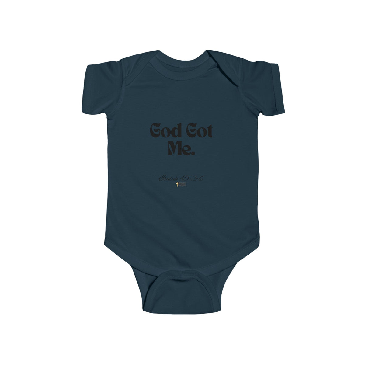 God Got Me Infant Jersey Bodysuit