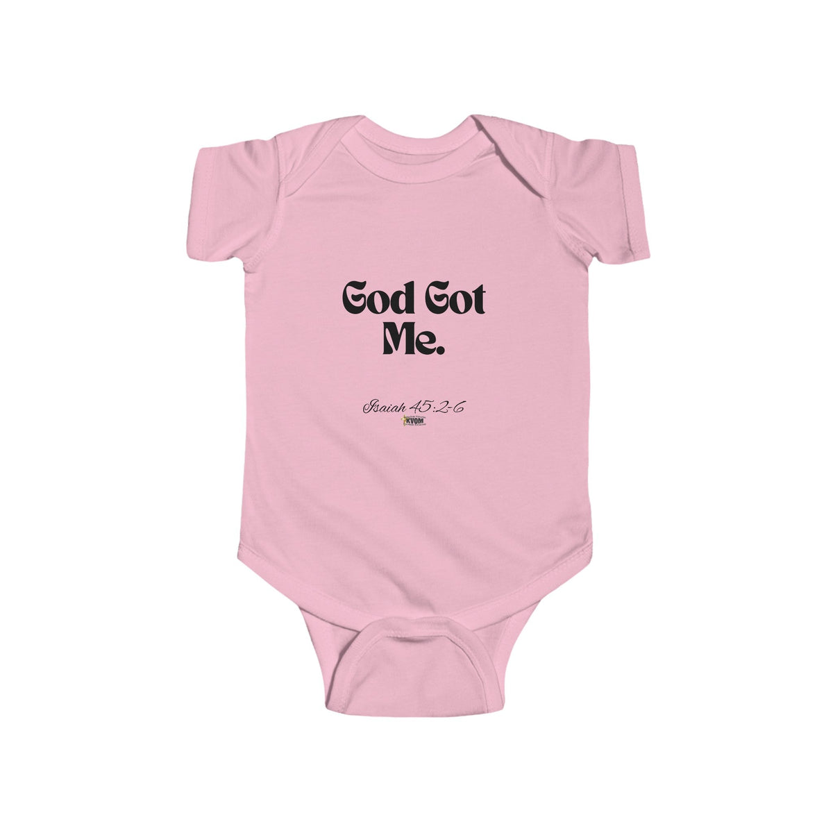 God Got Me Infant Jersey Bodysuit