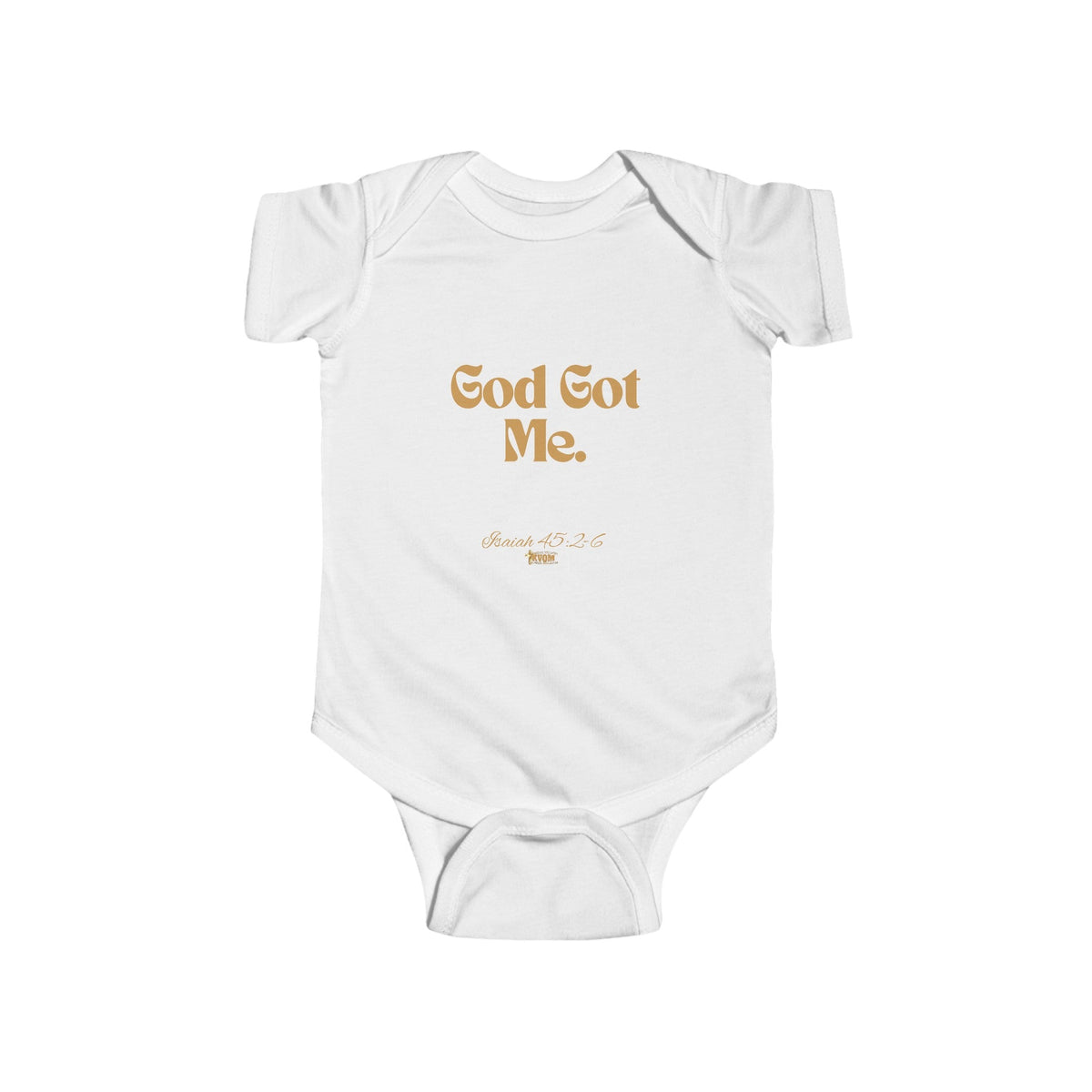 God Got Me Infant Jersey Bodysuit