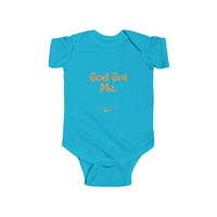 God Got Me Infant Jersey Bodysuit