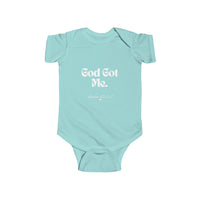 God Got Me Infant Jersey Bodysuit