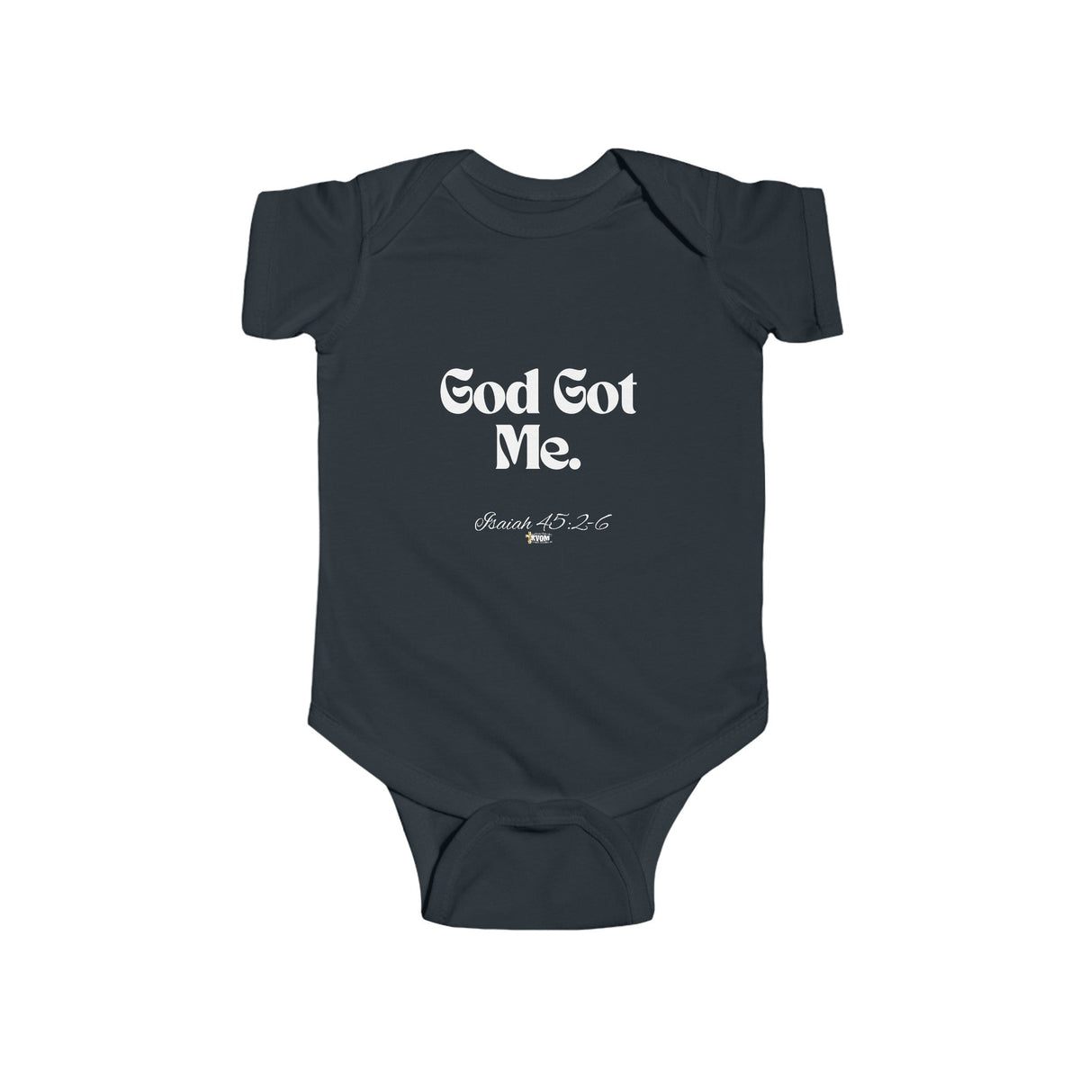 God Got Me Infant Jersey Bodysuit