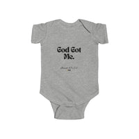 God Got Me Infant Jersey Bodysuit